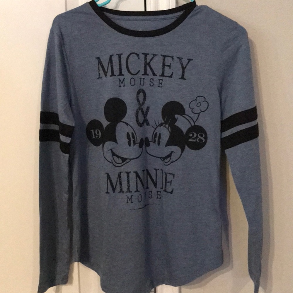 Disney Mickey and Minnie long sleeve tee